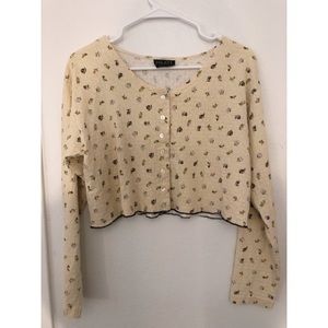 Vintage 90’s Floral Crop